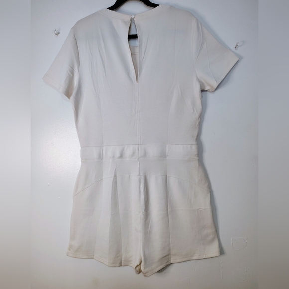 Xieerduo women's summer loose casual Rompers, sz L, short jumpsuit. - Picture 4 of 16